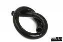 Silikonslange Svart Flexibel slät 1,18\'\' (30mm)