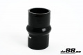 Silikonslange Svart Hump 2'' (51mm) Silikonslange Svart Hump 2'' (51mm)