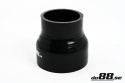 Silikonslange Svart 5 - 6\'\' (127-152mm)
