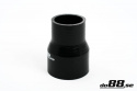 Silikonslange Svart 2,25 - 2,5\'\' (57-63mm)