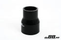 Silikonslange Svart 2,5 - 2,56\'\' (63-65mm)