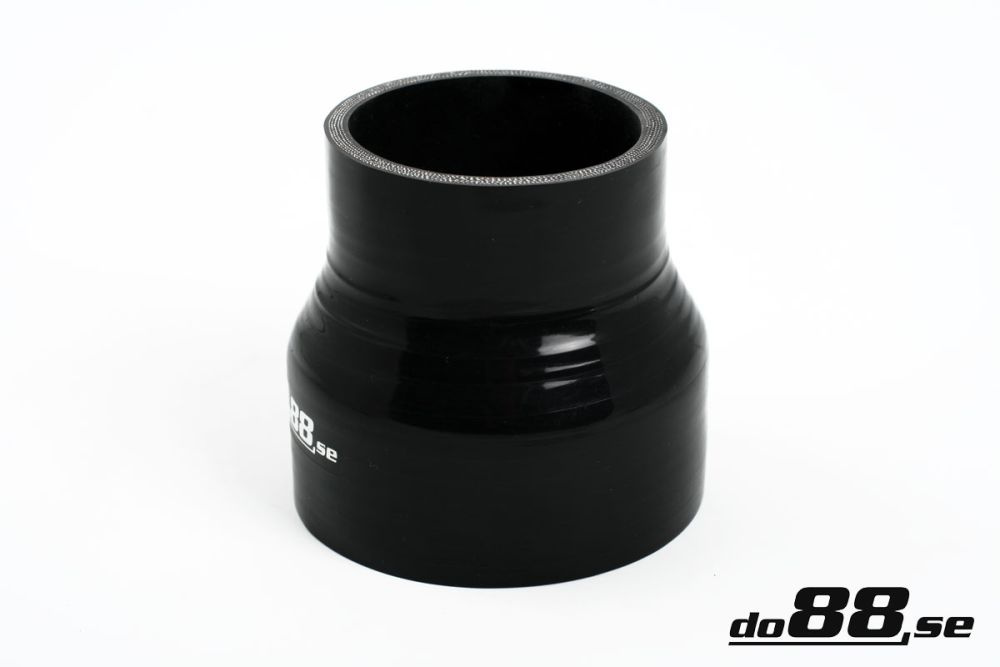 Silikonslange Svart 3,75 - 4\'\' (95-102mm) i gruppen Silikonslange / slange / Silikonslange Svart / Rett reduksjon hos do88 AB (SR95-102)