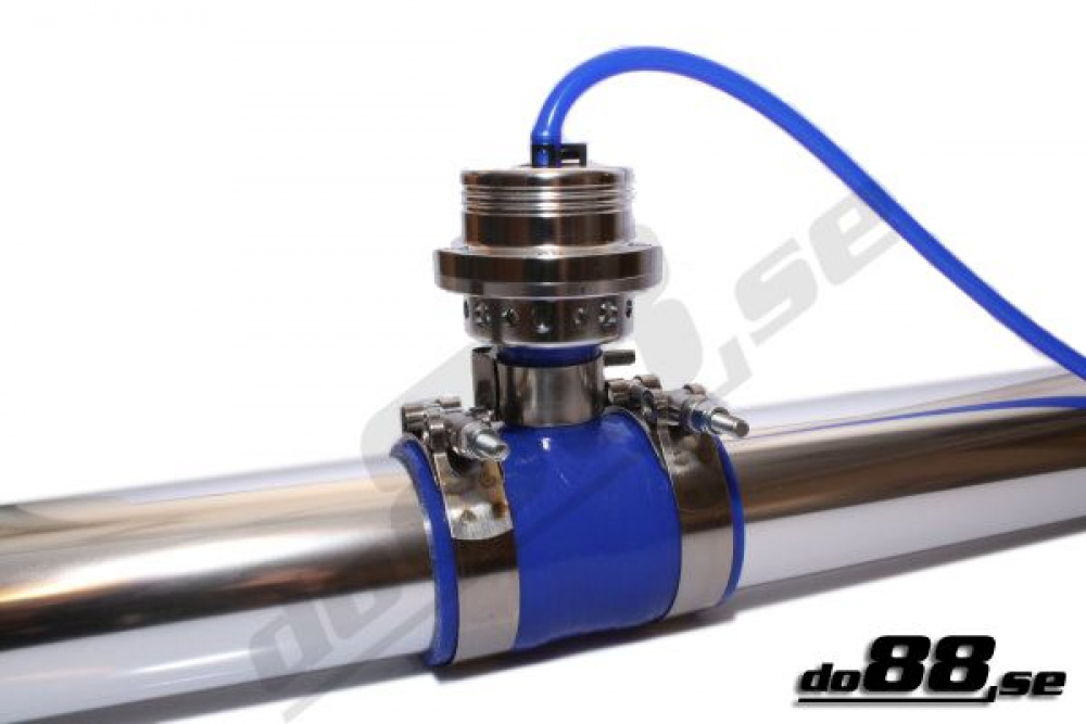 Silikonslange Blå T 2,375\'\' + 1\'\' (60mm+25mm) Silikonslange Blå T 2,375\'\' + 1\'\' (60mm+25mm)