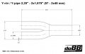 Y-rør 2,25'' - 2x1,875'' (57 - 2x48mm) Y-rør 2,25'' - 2x1,875'' (57 - 2x48mm)