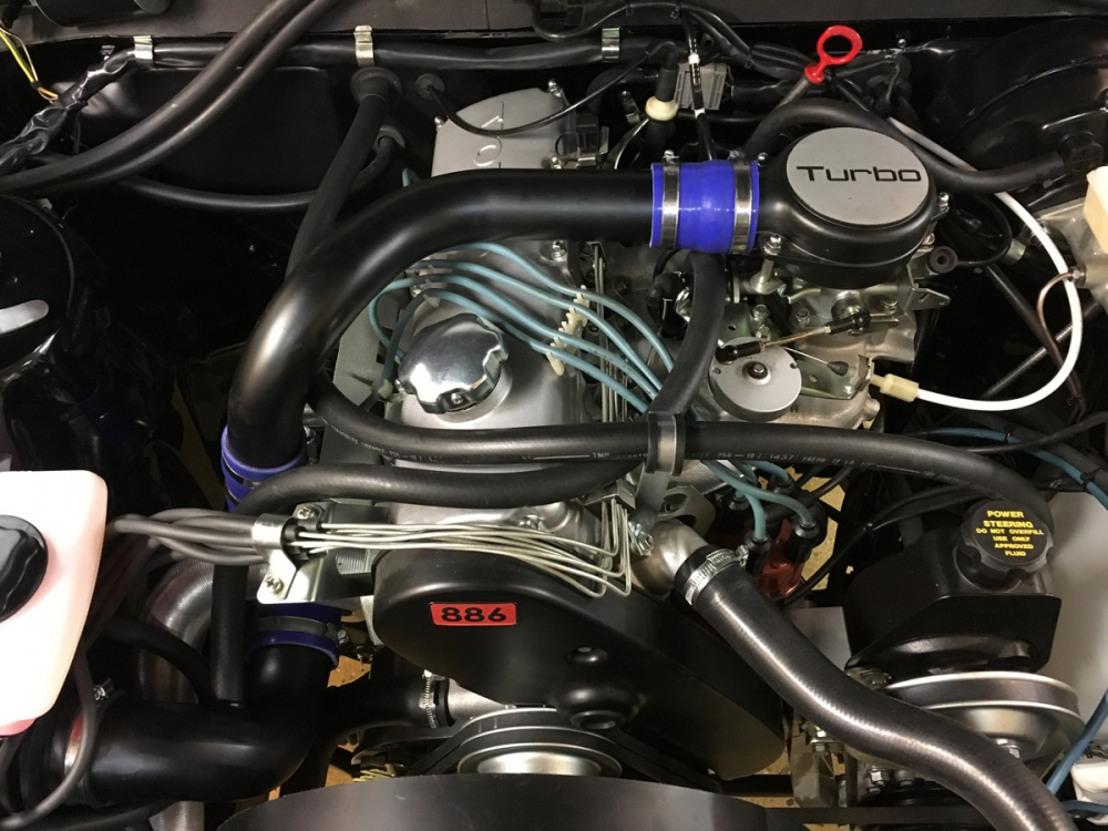 Volvo 240 Turbo 1981-1985 Intercooler slange Blå