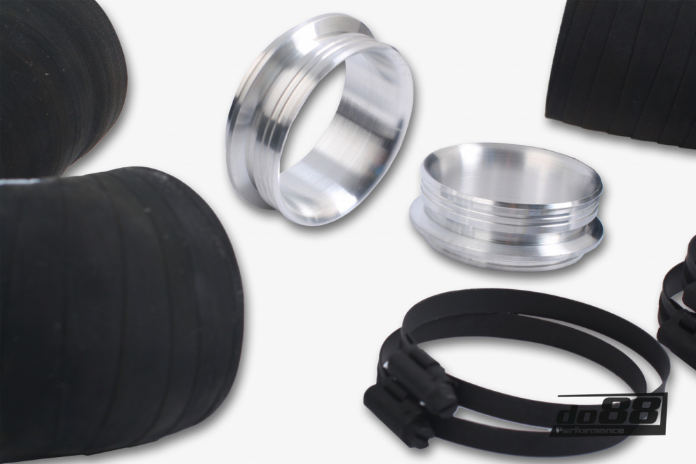 Porsche 911 Carrera (992) Slanger inn til turbon, OE/do88 66mm Luftburk Porsche 911 Carrera (992) Slanger inn til turbon, OE/do88 66mm Luftburk