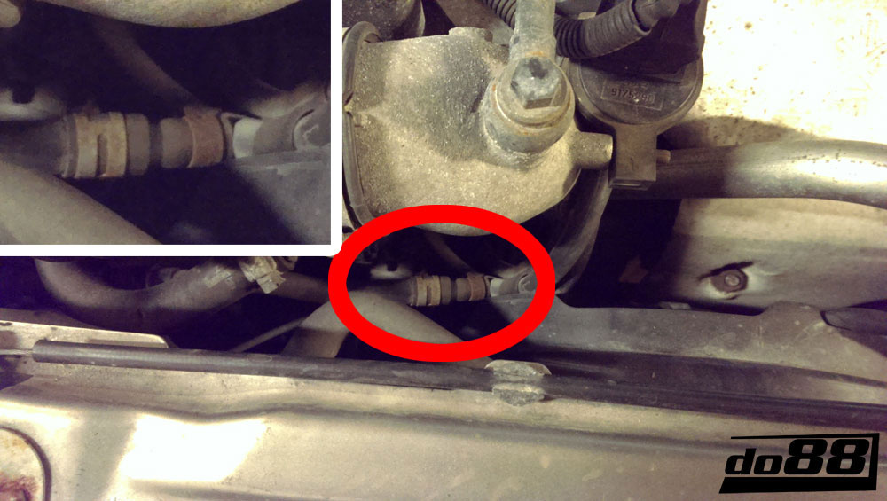 SAAB 9-5 98-10 Evakueringsslange